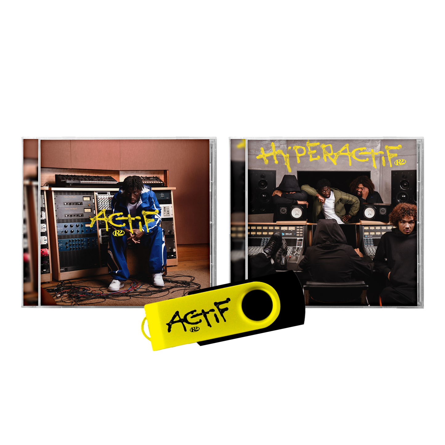 CD « Actif » + CD « Hyperactif » + Clé USB