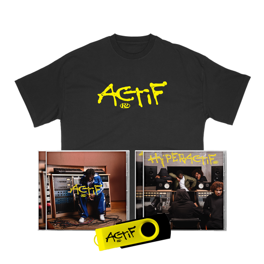 CD « Actif » + CD « Hyperactif » + Clé USB + T-shirt « Actif »